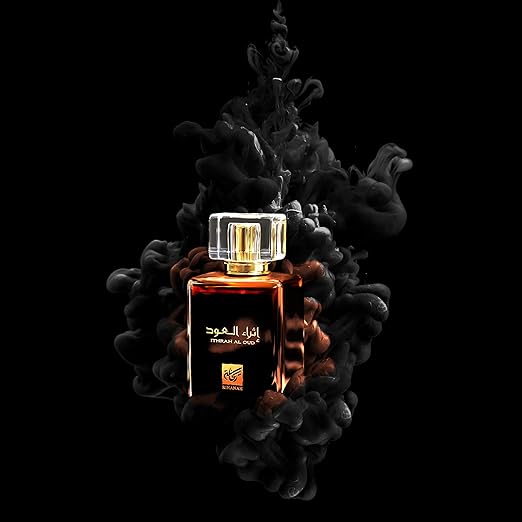 Rihanah Ithrah Al Oud, Natural Spray, Eau-De-Perfume 100ml (3.4 FL. Oz), Unisex Perfume, Imported Fragrance Made in Dubai UAE