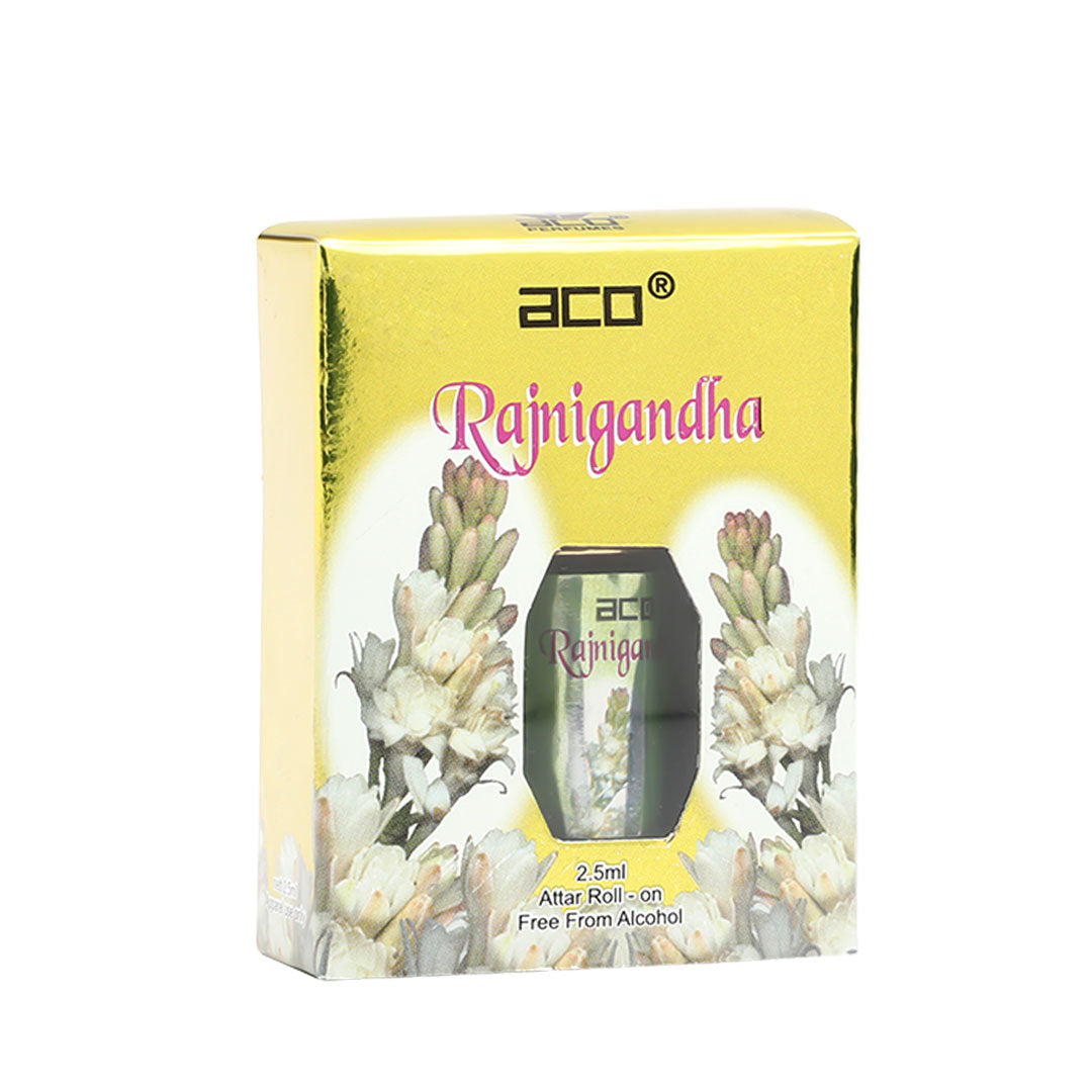aco RAJNIGANDHA Concentrated Attar Roll On 2.5ml Floral Attar