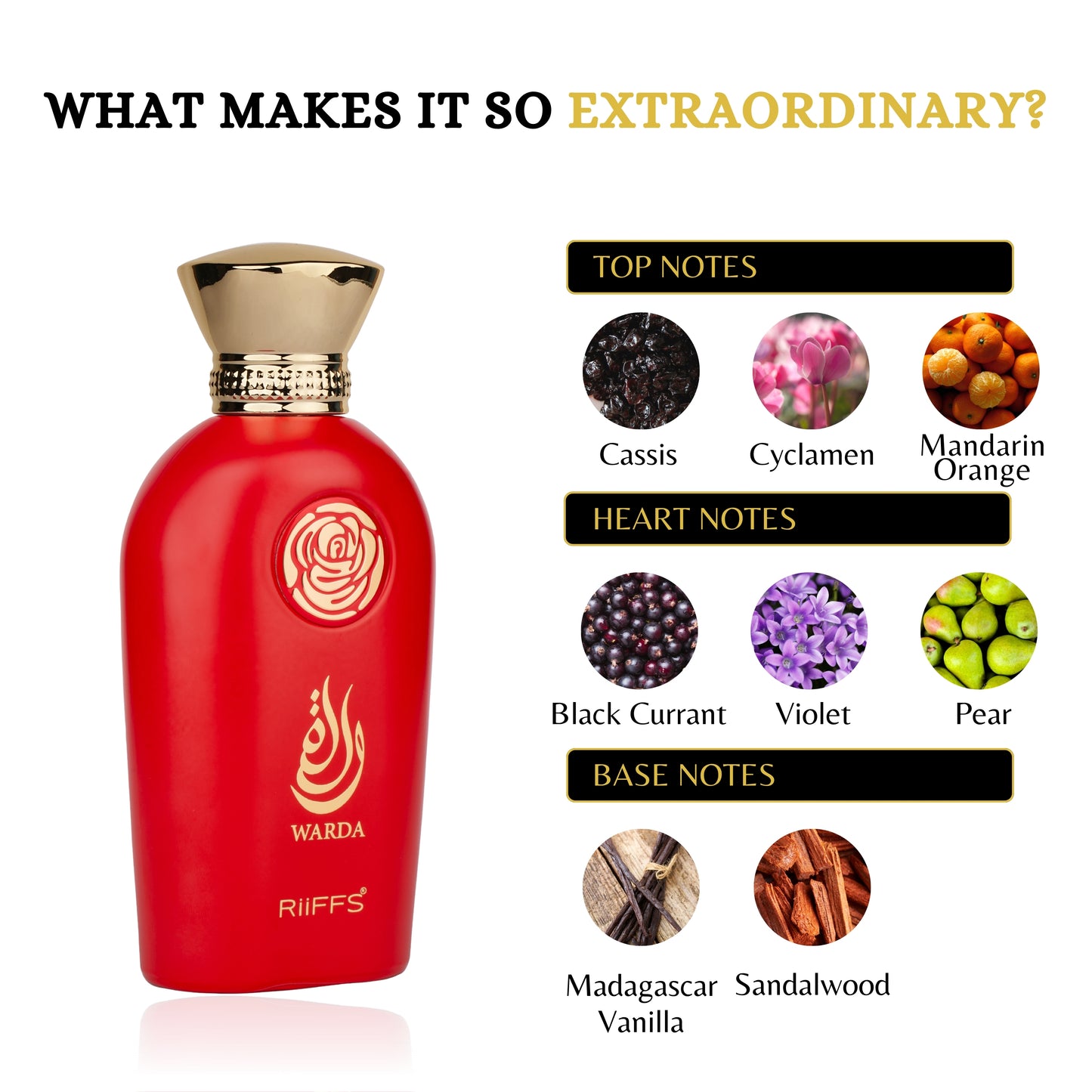 RiiFFS Warda Perfume for Women 100ML