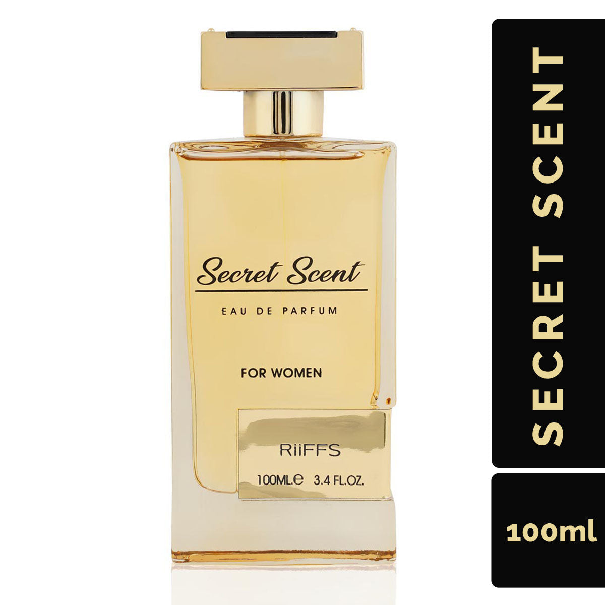 Riiffs Secret Scent Premium Imported Scent, Fresh & Soothing Fragrance, Long Lasting Perfume Spray For Women, Made in UAE, 100ml