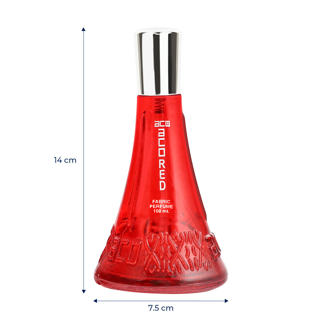 aco perfumes RED Premium Scent, Long Lasting, Fresh & Soothing Fragrance Perfume Spray For Women, 100ml