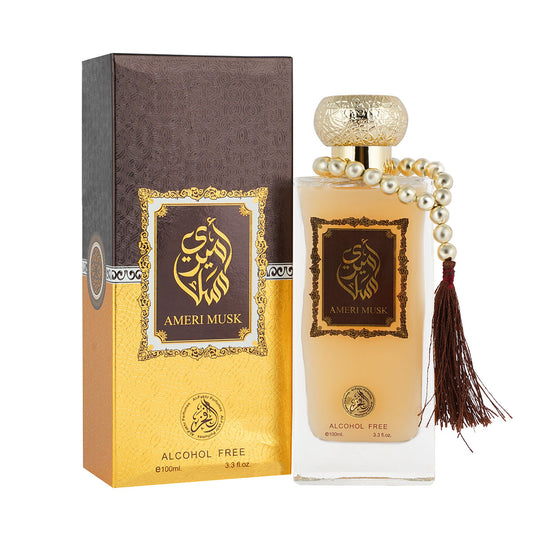 AL FAKHR AMERI MUSK ALCOHOL FREE PERFUME 100ml ( For MEN & Women ) Eau de Parfum - 100 ml