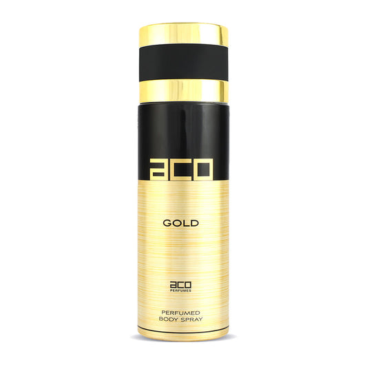 aco GOLD deodorant perfume body spray 200ml