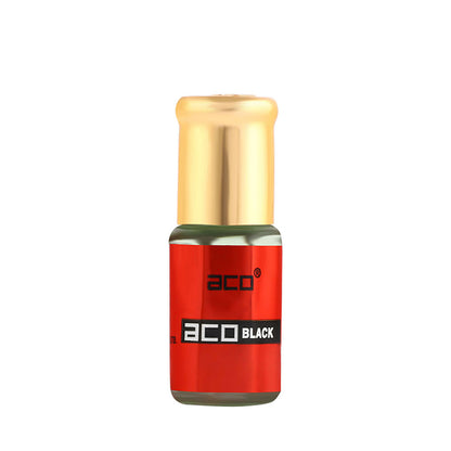 aco Perfumes Aco Black Alcohol - Free Premium Attar Roll On 2.5ml