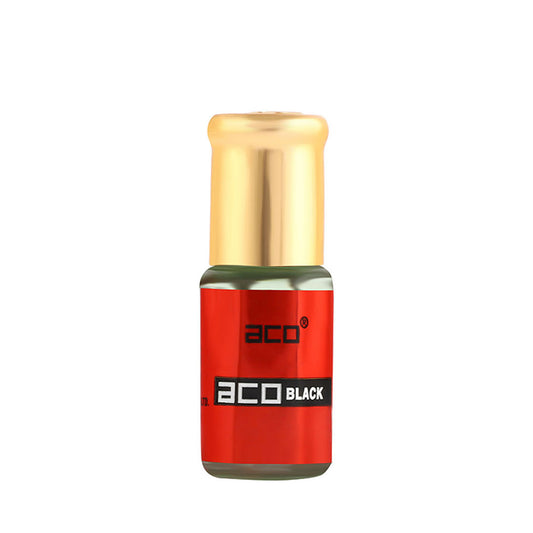 aco Perfumes Aco Black Alcohol - Free Premium Attar Roll On 2.5ml