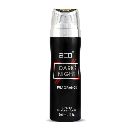 aco Dark Night Premium Deodorant, Long Lasting, Fresh & Soothing Fragrance Body Spray For Mens, 200ml
