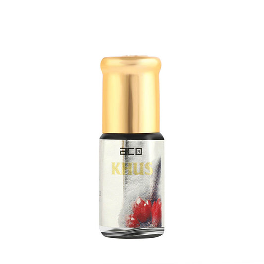 aco Khus Attar 2.5ml - Alcohol-Free, Pure Fragrance Elixir Floral Attar