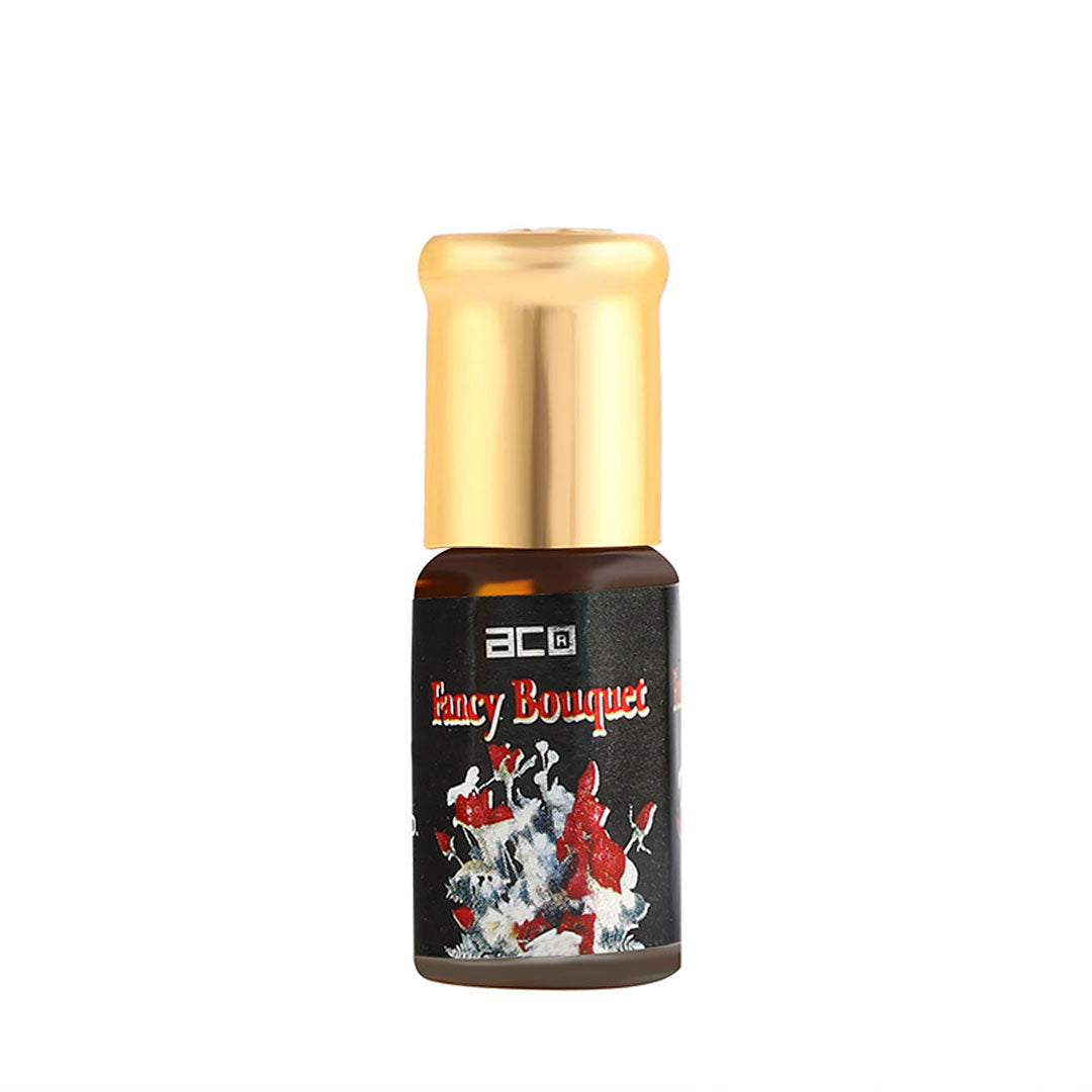 aco Fancy Bouquet Attar 2.5ml - Alcohol-Free, Pure Fragrance Elixir Floral Attar
