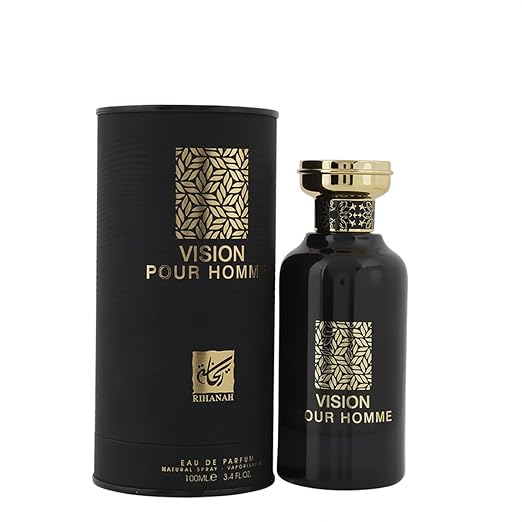 Rihanah Vision Pour Homme Long Lasting 100ml Imported Men Perfume, Citrus, Spicy & Incense, Soothing Fragrance