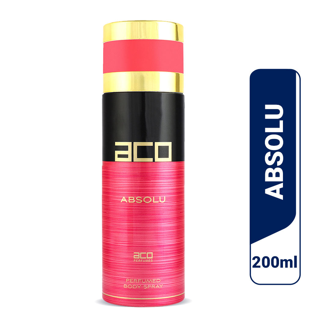 aco ABSOLU Perfumed Body Spray 200ml