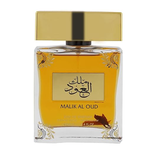 Rihanah Malik Al Oud Eau De Parfum 100 ML (3.4. F.L. O.Z.), Unisex Perfume, Made In U.A.E.