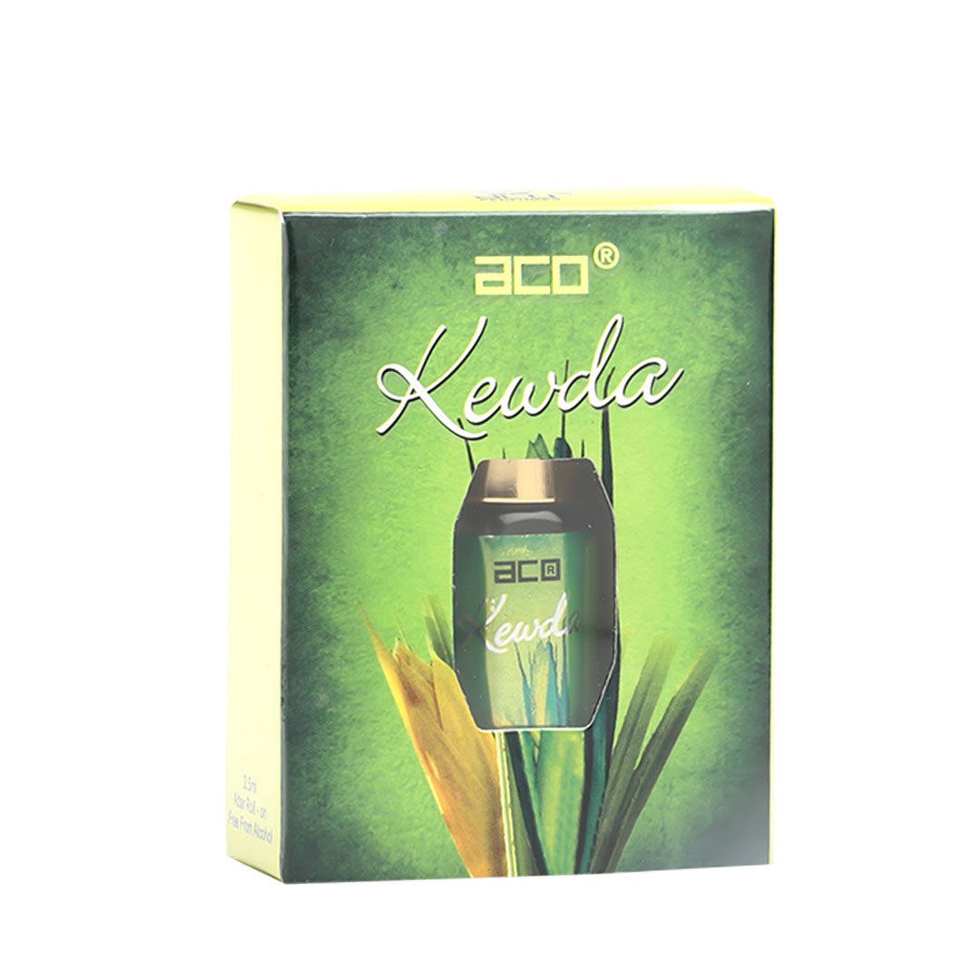 aco KEWDA Concentrated Attar Roll On 2.5ml Floral Attar
