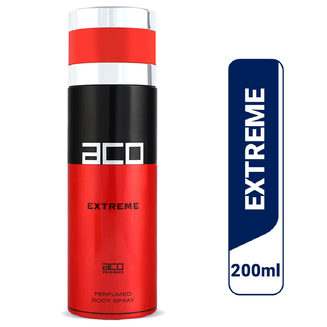 aco EXTREME deodorant perfume body spray 200ml