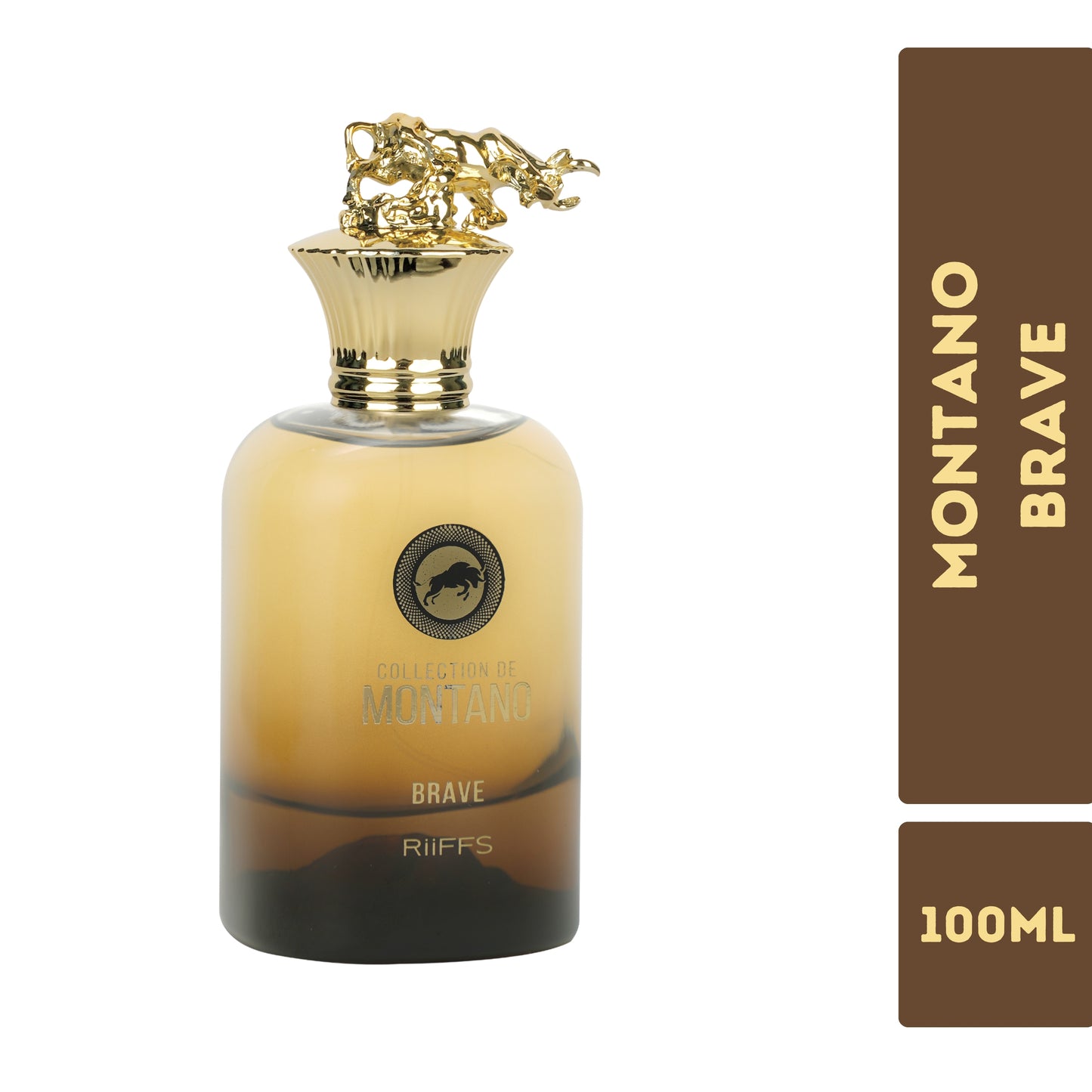 RiiFFS Montano Brave Eau De Parfum For Mens - 100ml