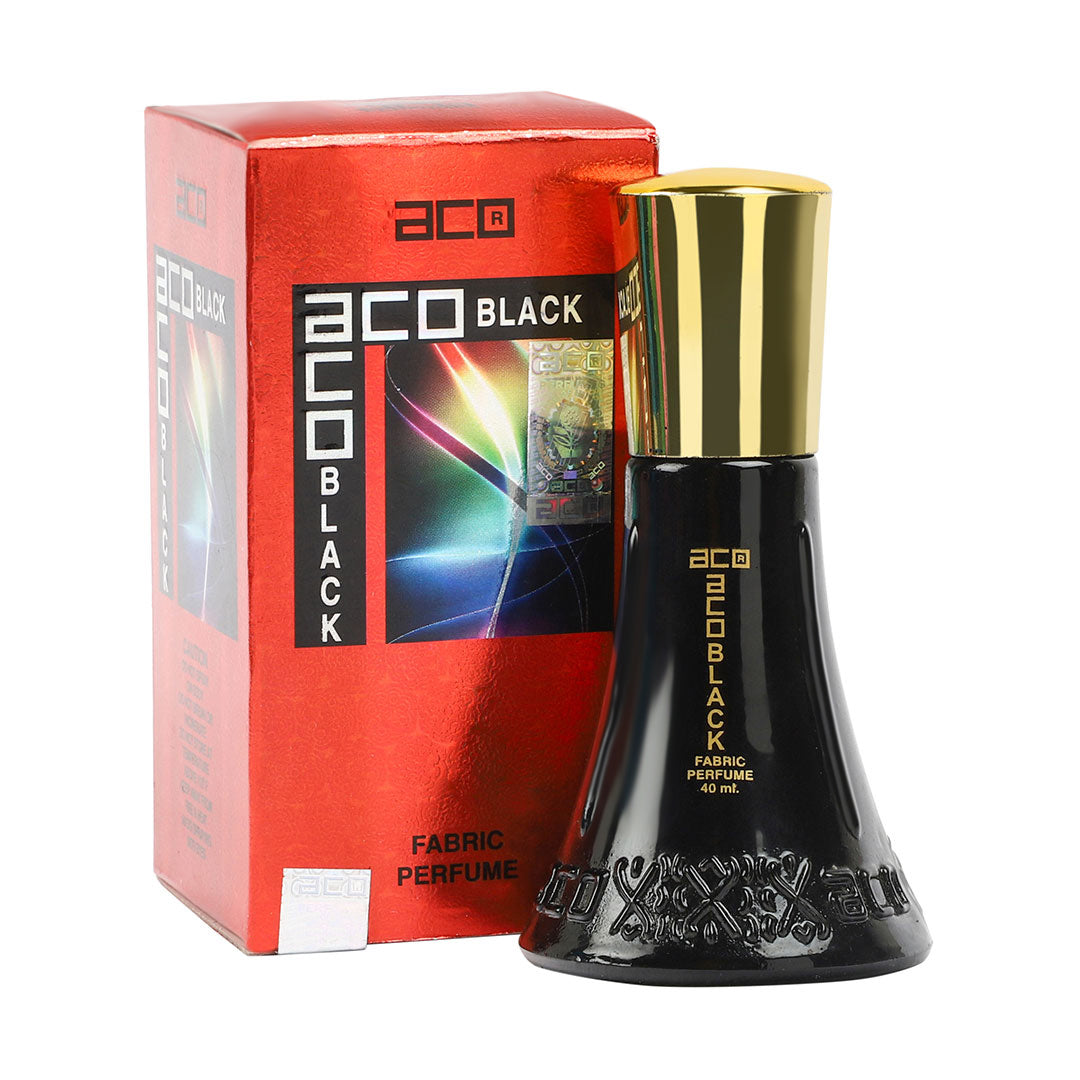 aco perfumes Black Premium Scent, Long Lasting, Fresh & Soothing Fragrance Perfume Spray For Women, 40ml