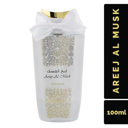 Rihanah Areej Al Musk Eau De Parfum 100 ML (3.4. F.L. O.Z.), Unisex Perfume, Made In U.A.E.
