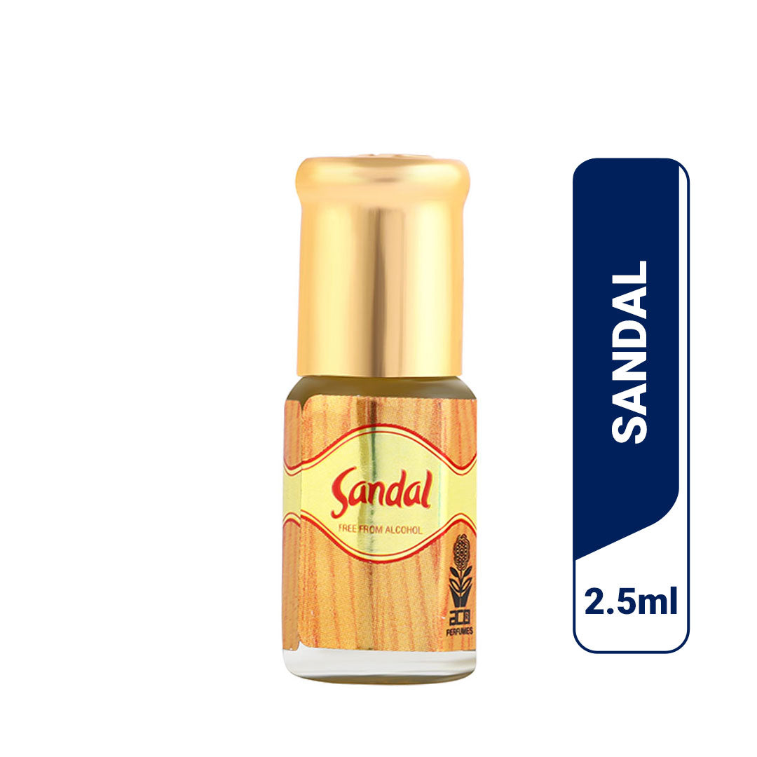 aco SANDAL Concentrated Attar Roll On 2.5ml Floral Attar