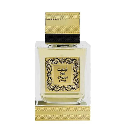 Rihanah Velvet Oud Premium Scent, Fresh & Soothing Fragrance, Long Lasting Perfume Spray For Men, 125ml