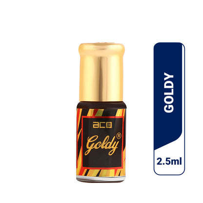 aco GOLDY Concentrated Attar Roll On 2.5ml Floral Attar