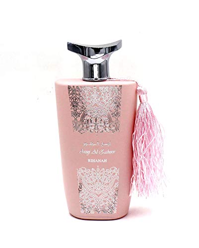 Rihanah Areej Al Zahoor Eau De Parfum 100 ML (3.4 FL. Oz), Unisex Perfume, Imported Fragrance Made In U.A.E.