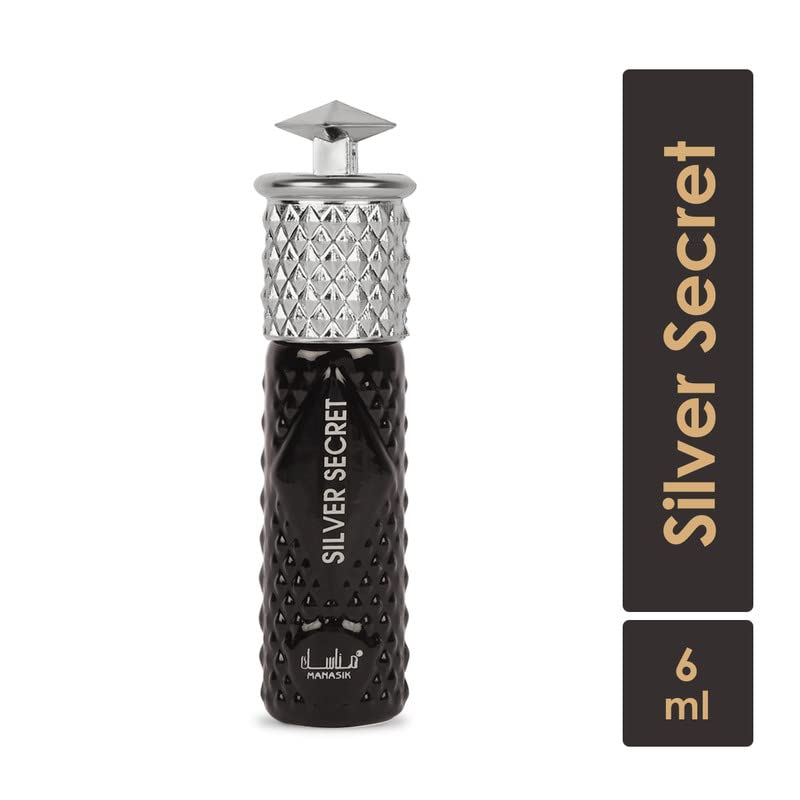 MANASIK SILVER SECRET Alcohol - Free Concentrated Attar Roll On 6ml