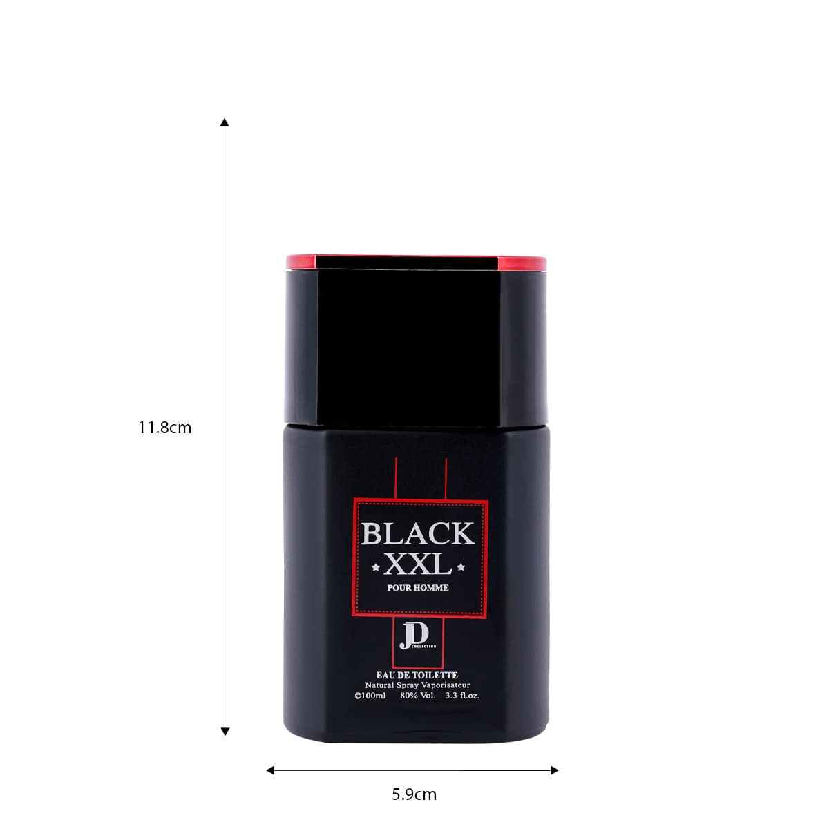 JD COLLECTION BLACK XXL Eau De Toilette 100ml (For Men & Women)