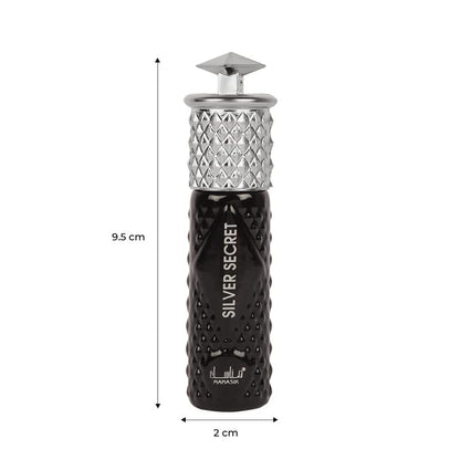 MANASIK SILVER SECRET Alcohol - Free Concentrated Attar Roll On 6ml