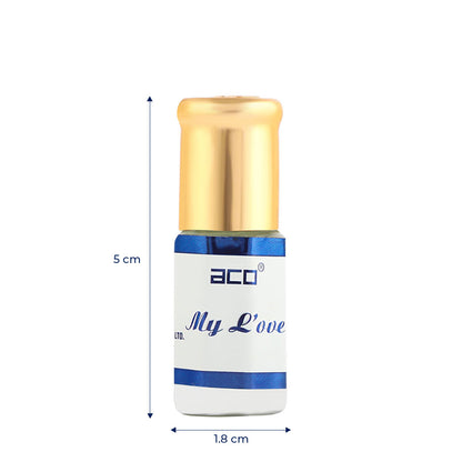 aco MY LOVE Concentrated Attar Roll On 2.5ml Herbal Attar