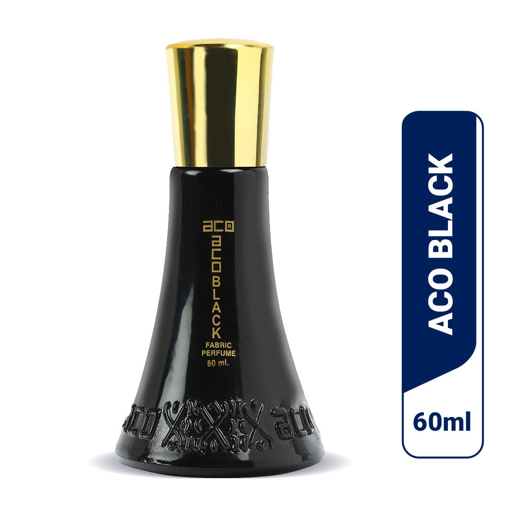 aco perfumes Black Premium Scent, Long Lasting, Fresh & Soothing Fragrance Perfume Spray For Women, 60ml