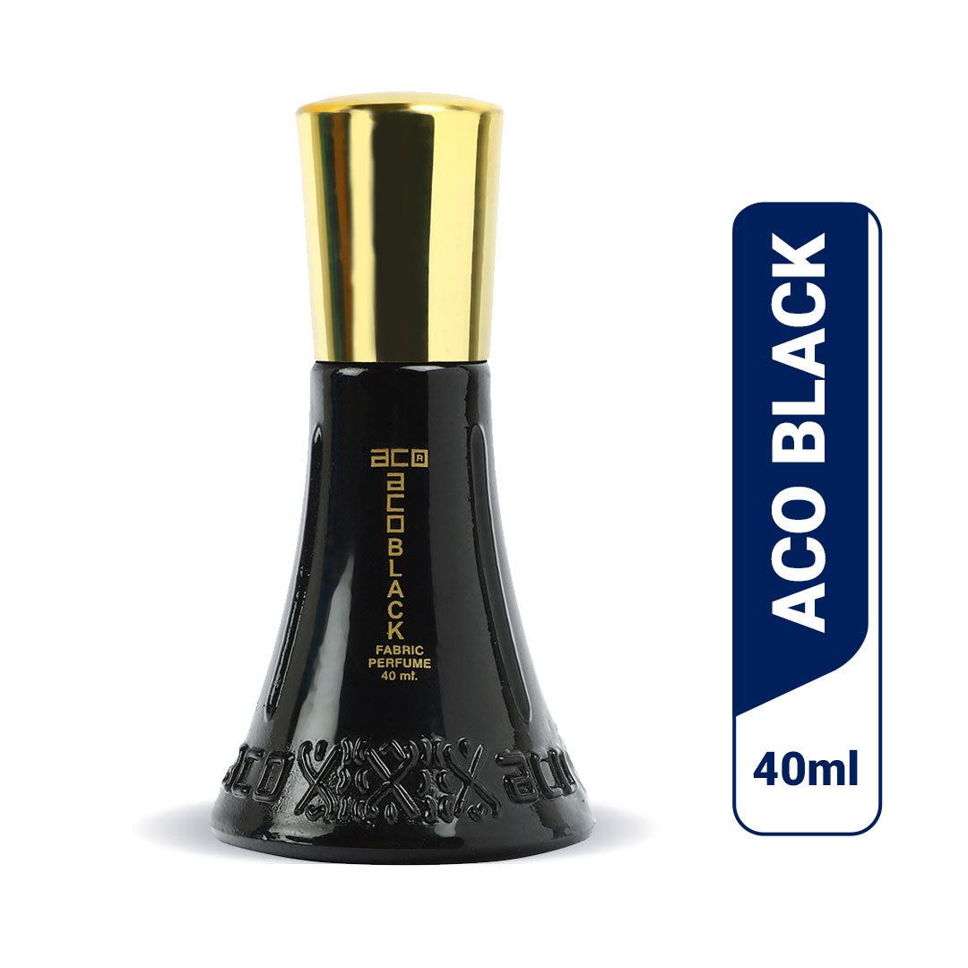aco perfumes Black Premium Scent, Long Lasting, Fresh & Soothing Fragrance Perfume Spray For Women, 40ml