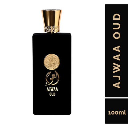 NUSUK AJWAA OUD BLACK Eau De Perfume 100ml ((For Men AND WOMEN)