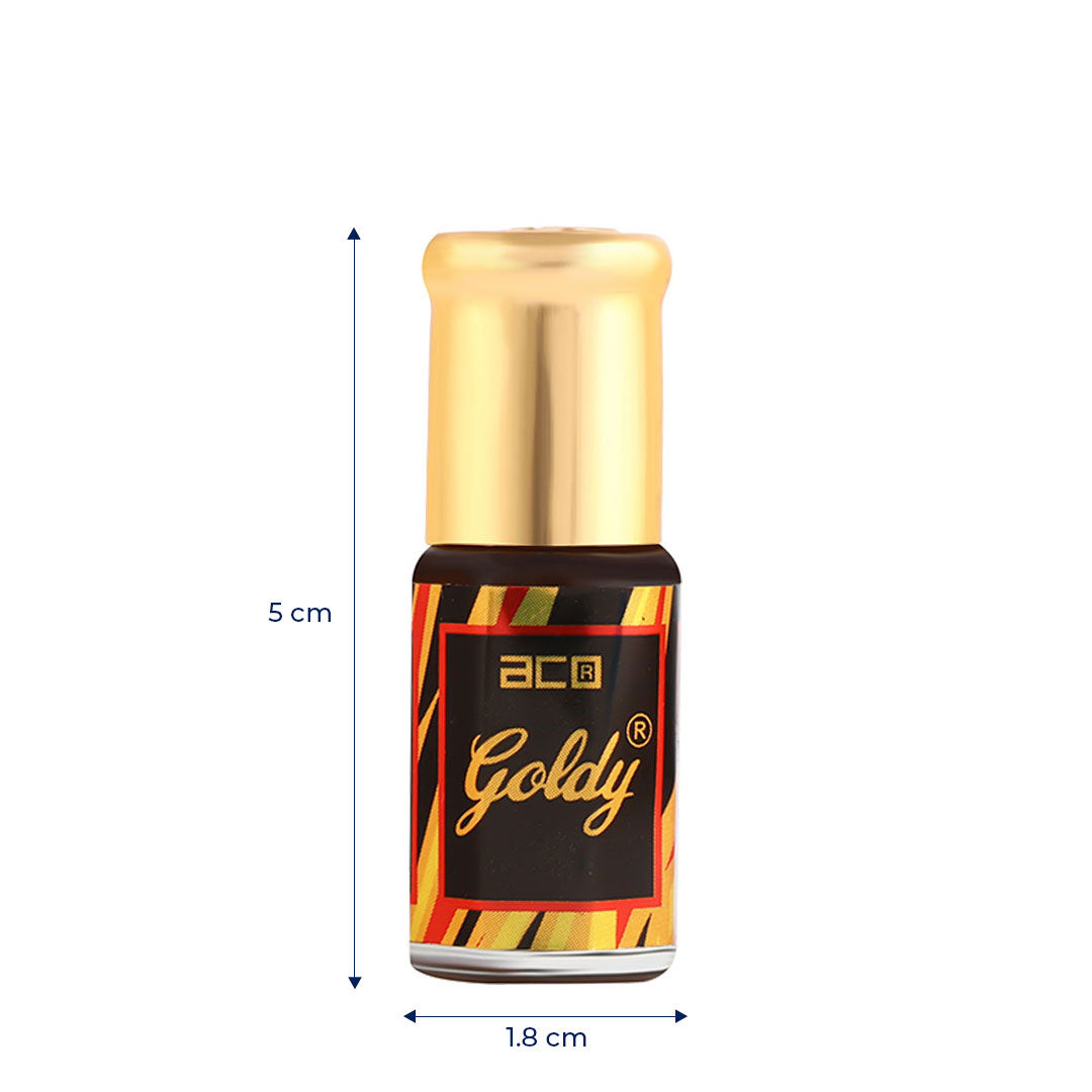 aco GOLDY Concentrated Attar Roll On 2.5ml Floral Attar