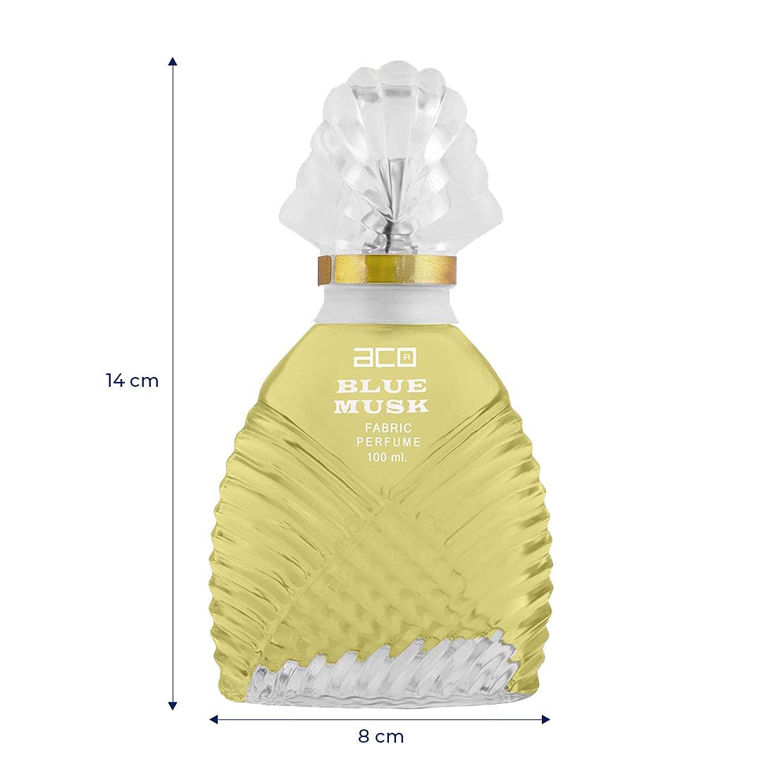 aco Blue Musk Premium Scent, Long Lasting, Fresh & Soothing Fragrance Perfume Spray For Mens, 100ml