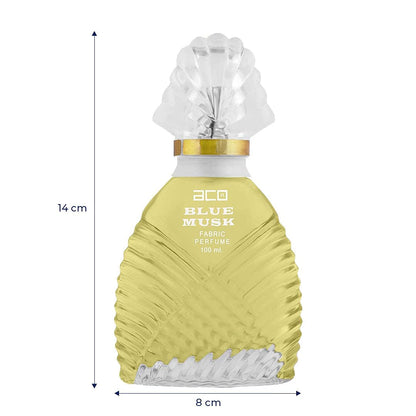aco Blue Musk Premium Scent, Long Lasting, Fresh & Soothing Fragrance Perfume Spray For Mens, 100ml