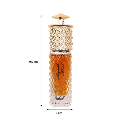 MANASIK SHIYOUKH AL OUD Alcohol - Free Concentrated Attar Roll On 6ml