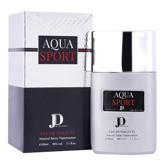 JD COLLECTION Aqua Sports Eau De Toilette For Men & Women 100 ml
