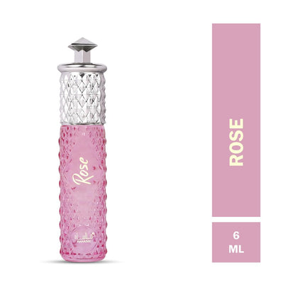 Manasik Rose Premium Attar, Soothing Fragrance, Long Lasting Roll on Itra for Women, 6 ml