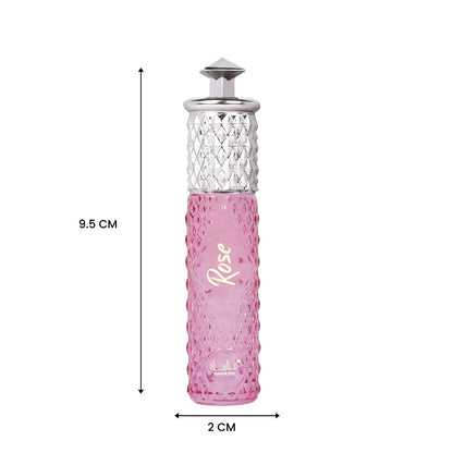 Manasik Rose Premium Attar, Soothing Fragrance, Long Lasting Roll on Itra for Women, 6 ml