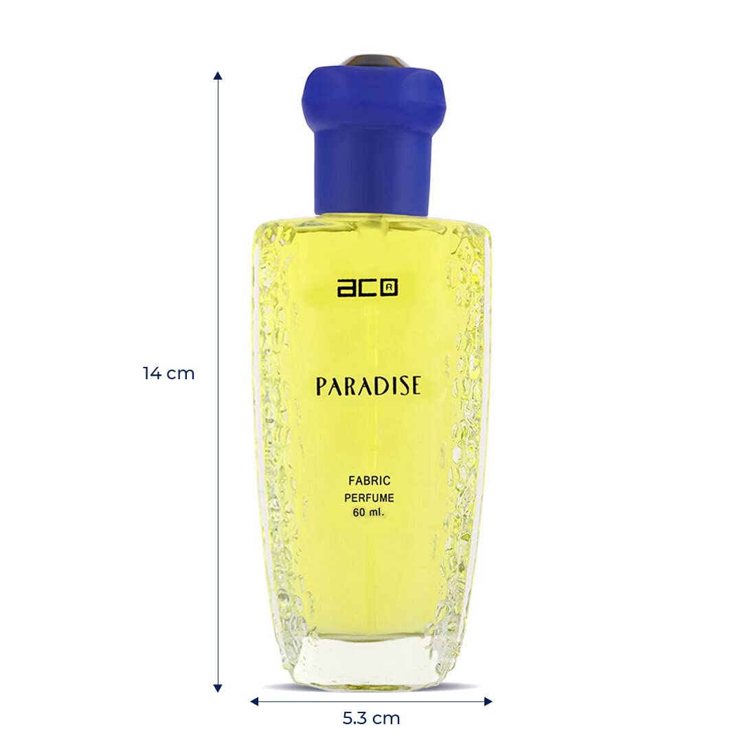 aco Paradise Premium Scent, Long Lasting, Fresh & Soothing Fragrance Perfume Spray For Mens, 60ml