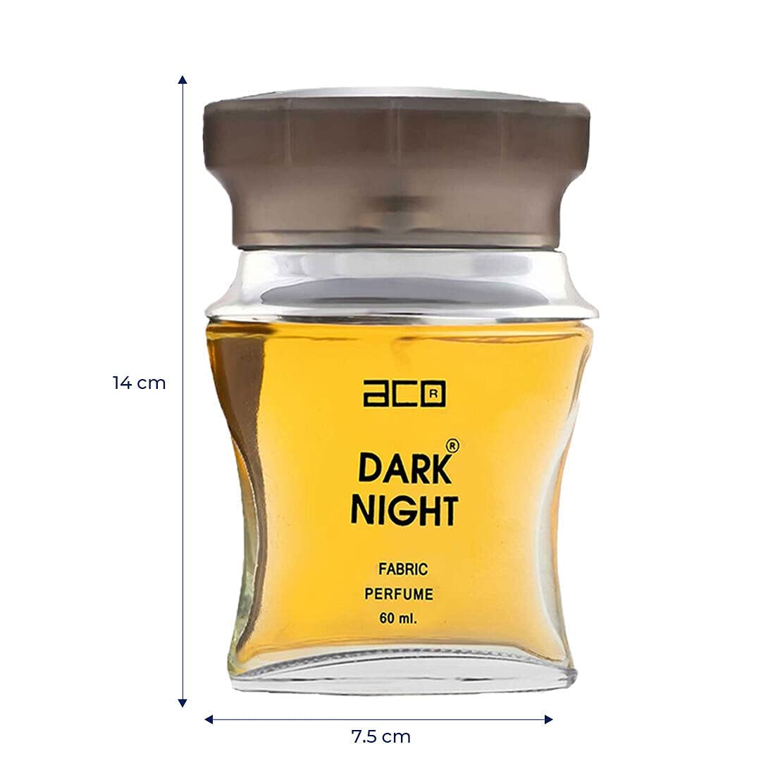 aco Dark Night Premium Scent, Long Lasting, Fresh & Soothing Fragrance Perfume Spray For Mens, 60ml