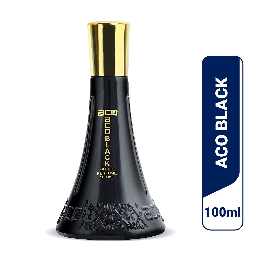 aco perfumes Black Premium Scent, Long Lasting, Fresh & Soothing Fragrance Perfume Spray For Women, 100ml