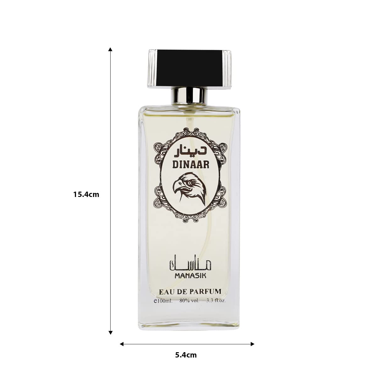 Manasik Dinaar Long Lasting 100ml Men Perfume, Woody, Warm Spicy & Powdery, Soothing Fragrance