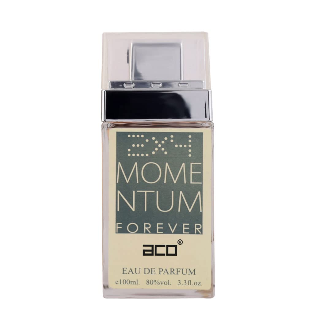 aco Momemtum Forever Premium Scent, Long Lasting, Fresh & Soothing Fragrance Perfume Spray For Mens, 100ml