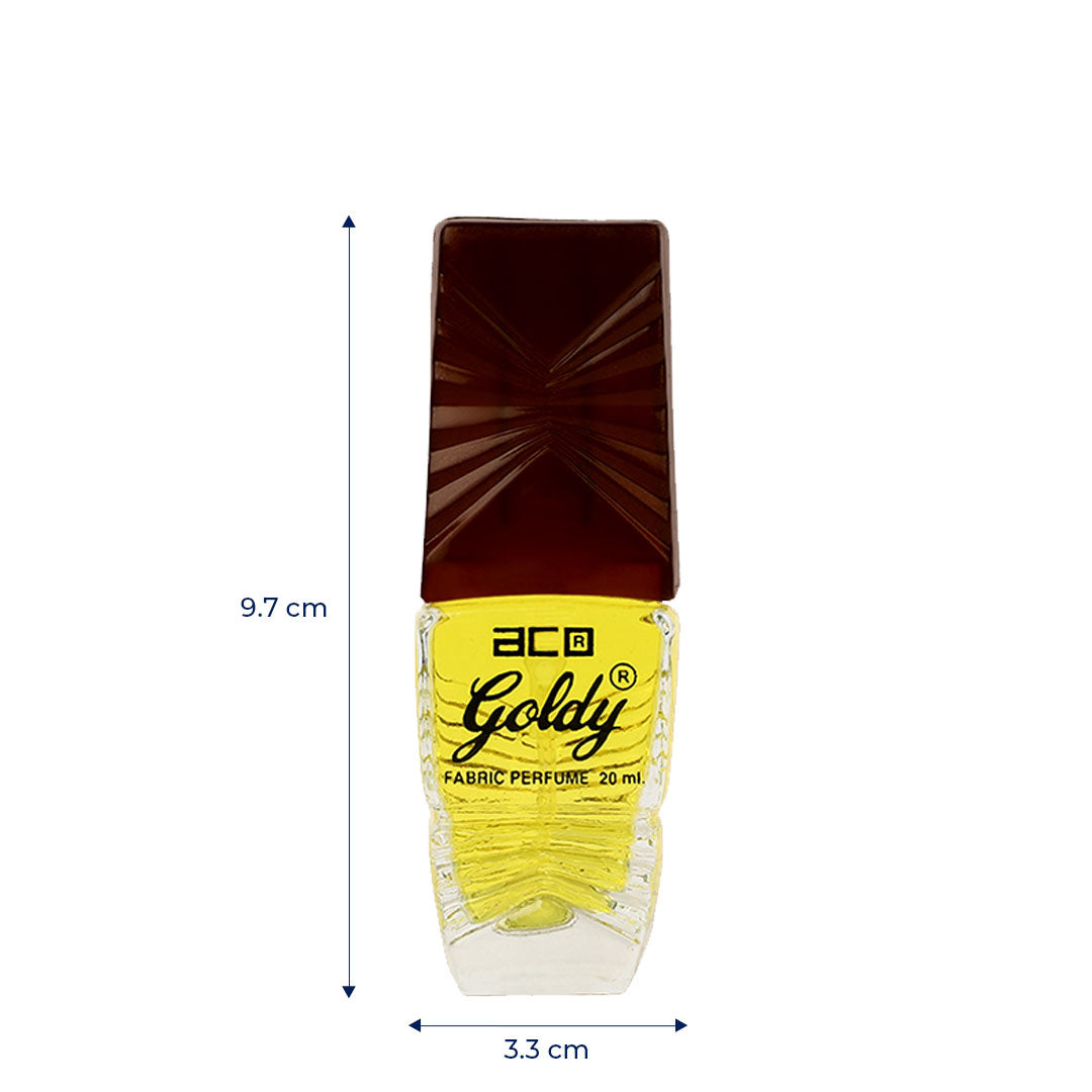 aco Goldy Premium Scent, Long Lasting, Fresh & Soothing Fragrance Perfume Spray For Mens, 20ml