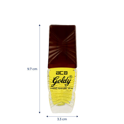 aco Goldy Premium Scent, Long Lasting, Fresh & Soothing Fragrance Perfume Spray For Mens, 20ml