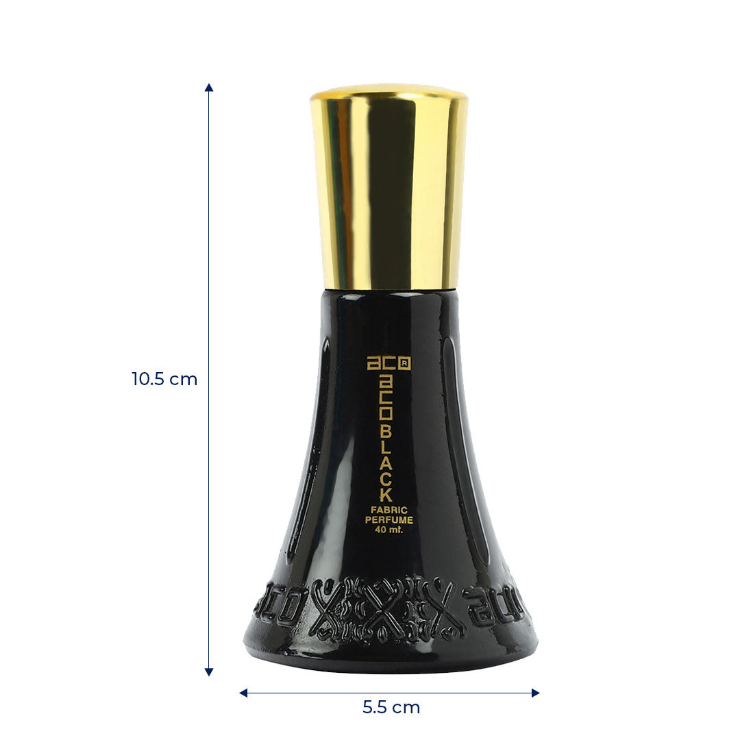 aco perfumes Black Premium Scent, Long Lasting, Fresh & Soothing Fragrance Perfume Spray For Women, 40ml