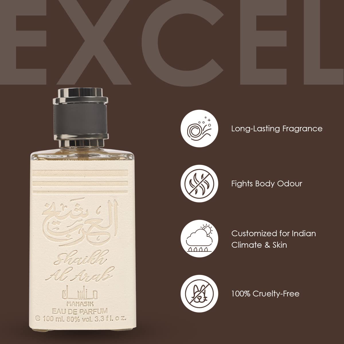 MANASIK SHAIKH AL ARAB Eau De Perfume 100ml ((For Men AND WOMEN))