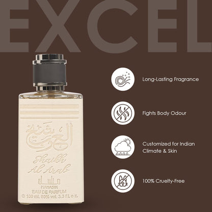 MANASIK SHAIKH AL ARAB Eau De Perfume 100ml ((For Men AND WOMEN))