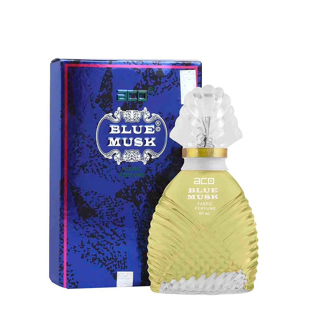 aco Blue Musk Premium Scent, Long Lasting, Fresh & Soothing Fragrance Perfume Spray For Mens, 60ml