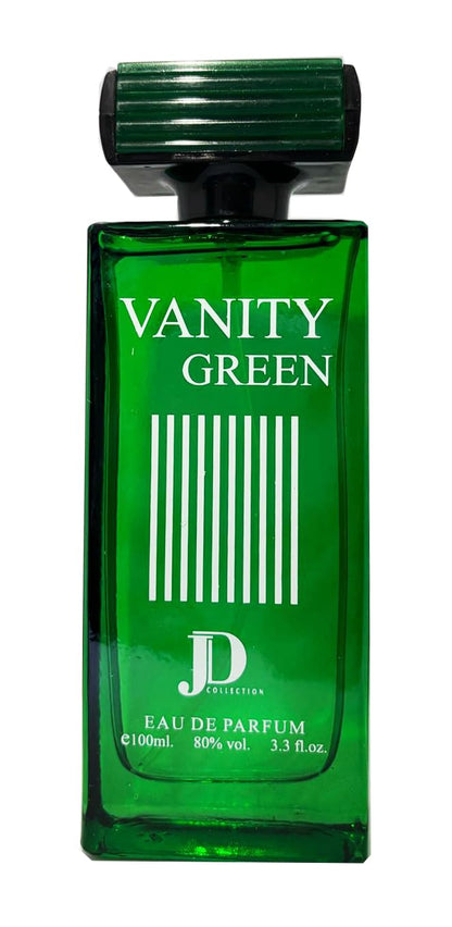 JD COLLECTION VANITY GREEN Eau De parfume 100ml (For Men AND WOMEN)
